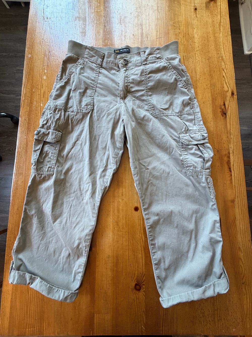 LEE Women’s Cargo Pants - Light Khaki